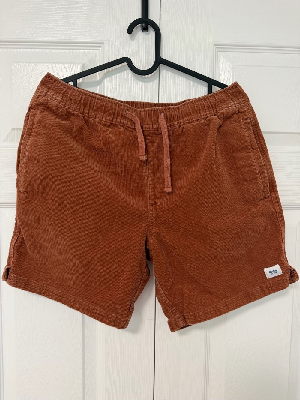 Katin Men's Rust Corduroy Shorts